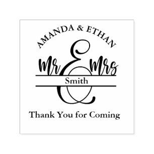 Wedding thank You for coming Self-inking Stamp