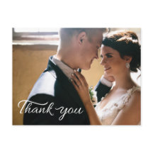 Wedding Thank You Greeting Card Postcard