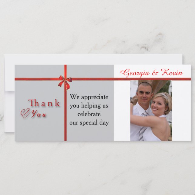 Wedding Thank you Invitation (Front)