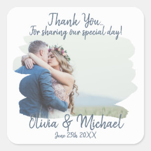 Wedding Thank You Labels