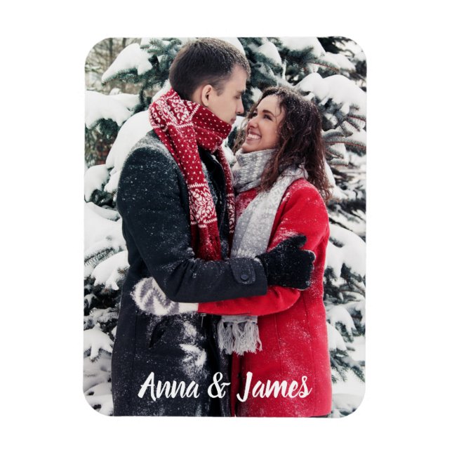 Wedding Thank You Magnet (Vertical)