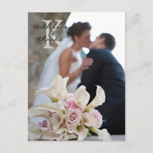 Wedding Thank You Note Postcard