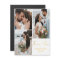 Wedding Thank You Photo Collage Gold Calligraphy