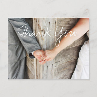 Wedding Thank You Post Card