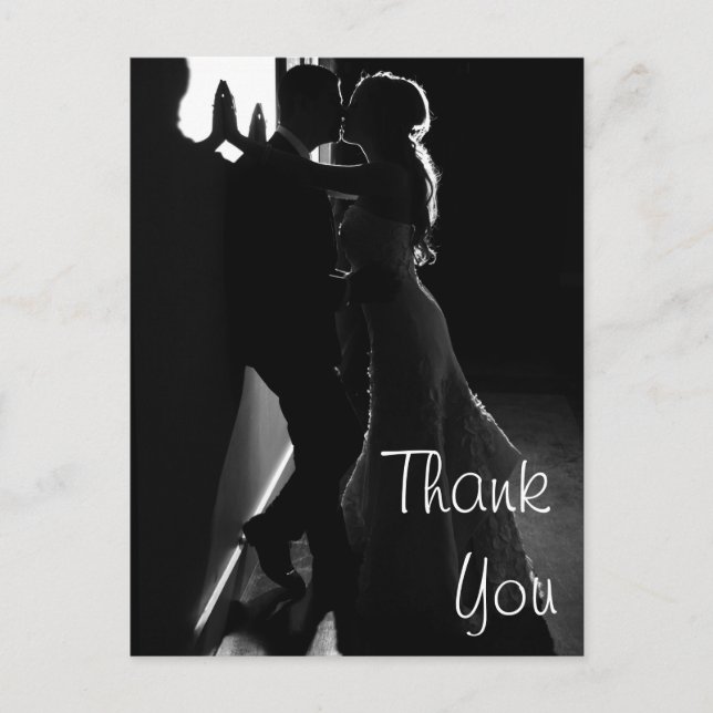 Wedding Thank You Post Cards (Front)