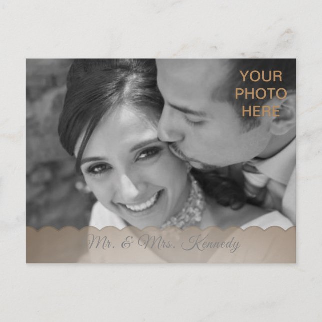Wedding Thank You - Postcard / RSVP / Invitations (Front)