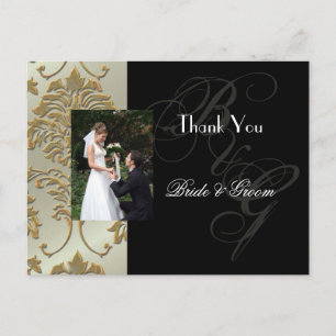 Wedding Thank you postcards insert your photo