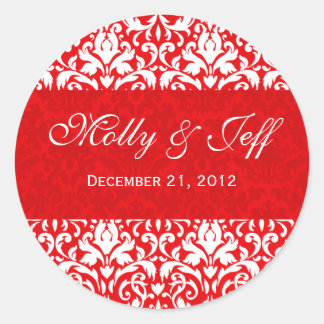 Wedding Thank You Sticker