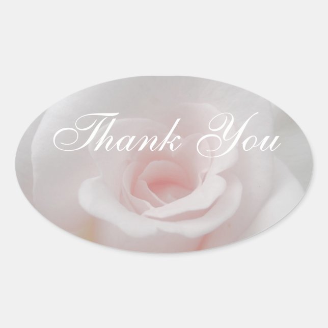Wedding Thank You Sticker (Front)