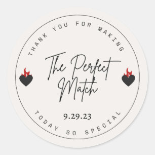 Wedding Thank You Stickers