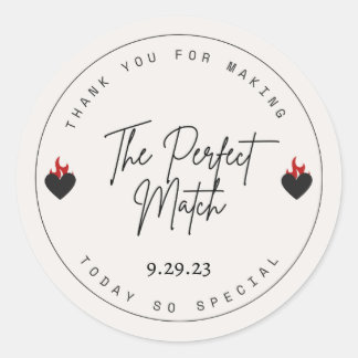 Wedding Thank You Stickers