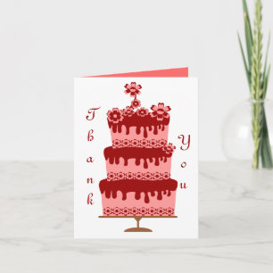 Wedding Thanks Thank You Card