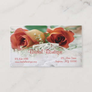 Wedding Themed Business Card