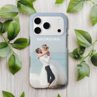 Wedding Themed Photo Template Personalized Name