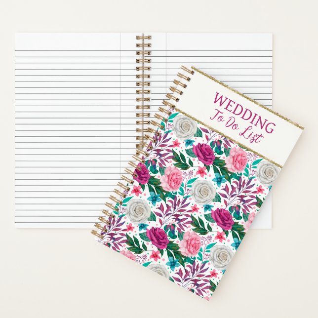 Wedding To Do List Planner Notebook (Inside)