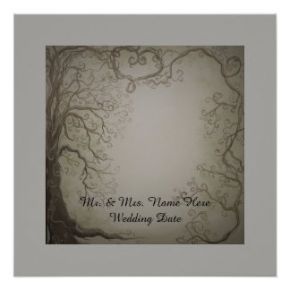 Wedding Tree Guest Book print