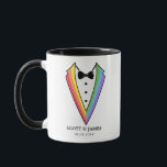 Wedding Tuxedo Gay LGBTQ  Coffee Mug<br><div class="desc">Wedding Tuxedo Gay LGBTQ  Coffee Mug</div>