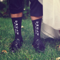 Wedding Uncle Of The Bride Personalised Black