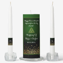 Wedding Unity Candles  Irish Wedding Blessing