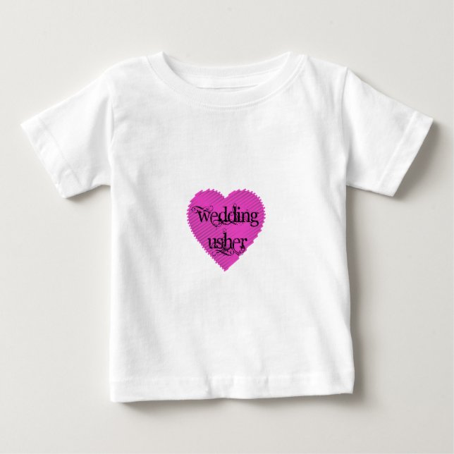 Wedding Usher Baby T-Shirt (Front)