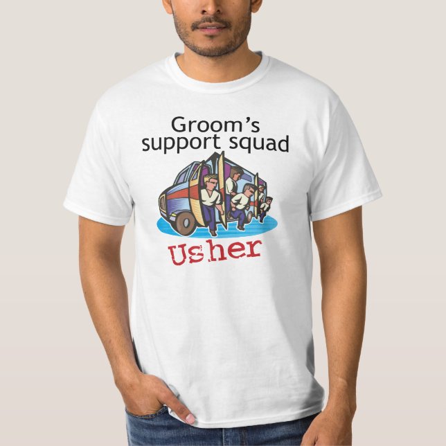 Wedding Usher T-Shirt (Front)