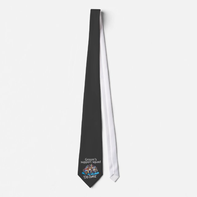Wedding Usher Tie (Front)