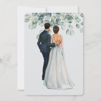 Wedding vibes invitation