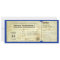 wedding vintage ticket invitation with rsvp design