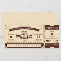 Wedding VIP Pass
