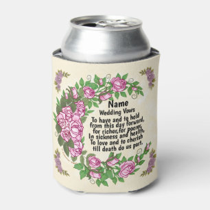 Wedding Vows  can cooler