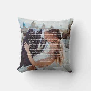 Wedding Vows Cushion