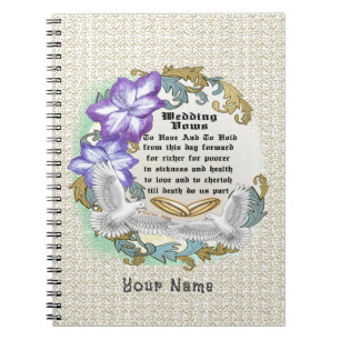 Wedding Vows Guest book