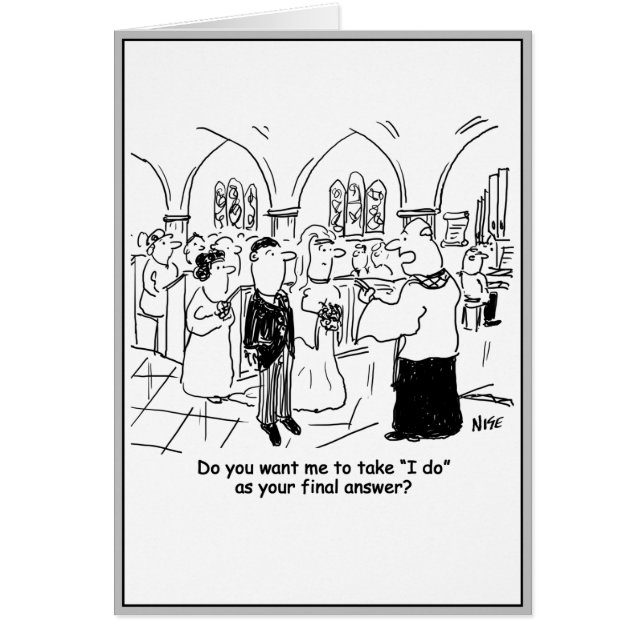 Wedding Vows - I Do As the Final Answer (Front)