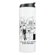 Wedding Vows - I Do As the Final Answer Thermal Tu