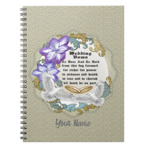 Wedding Vows Notebook