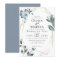WEDDING | Watercolor Dusty Blue Floral
