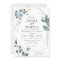 WEDDING | Watercolor Dusty Blue Floral