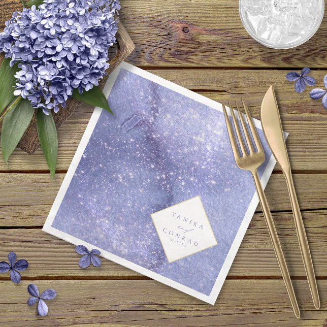 Wedding Watercolor Names Peri ID954  Napkin (Creator Uploaded)