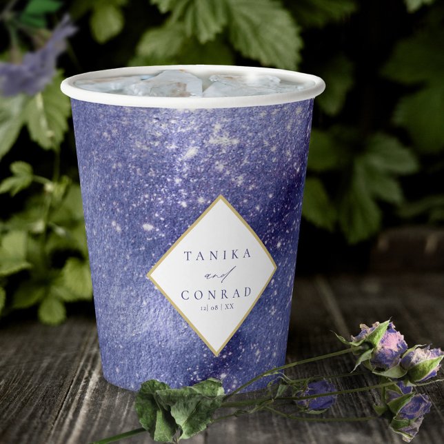 Wedding Watercolor Names Peri ID954 Paper Cups (Creator Uploaded)