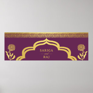 Wedding Web Site Banner Digital File Download Poster