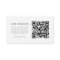 Wedding Website | Elegant Chic RSVP QR Code