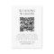 Wedding Website | Elegant Chic RSVP QR Code Photo