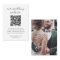Wedding Website | QR Code Minimalist Photo RSVP
