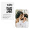 Wedding Website | RSVP QR Code Photo Retro