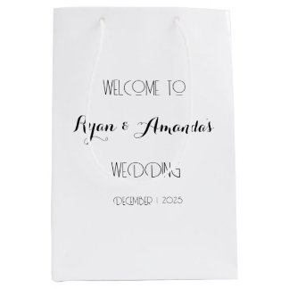 WEDDING WELCOME BAG
