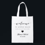 Wedding Welcome Bag for Destination Treats<br><div class="desc">Fill these fun reusable bags with your favourite treats to help make your guests' stay more enjoyable.</div>