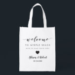 Wedding Welcome Bag for Destination Treats<br><div class="desc">Fill these fun reusable bags with your favourite treats to help make your guests' stay more enjoyable.</div>