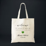 Wedding Welcome Bag for Hotel Destination, Green<br><div class="desc">Fill this lovely bag with your favourite treats to welcome guests to your wedding!</div>