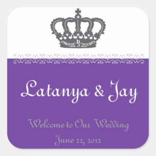 Wedding Welcome Bag Sticker