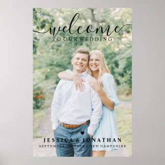 Wedding Welcome Couple's Photo Digital or Poster